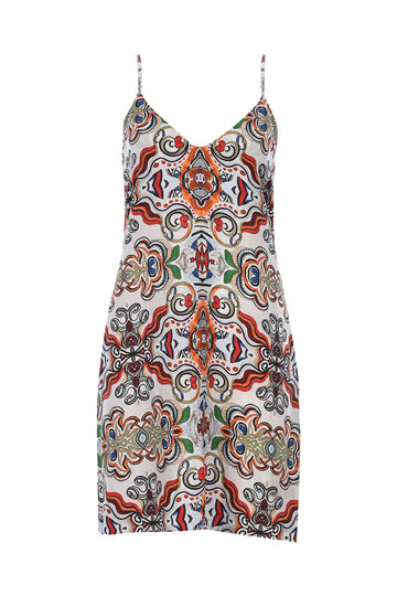 Goddess of Earth Toprak Tanrıçası -  Sleveless Short Dress - Kısa Elbise